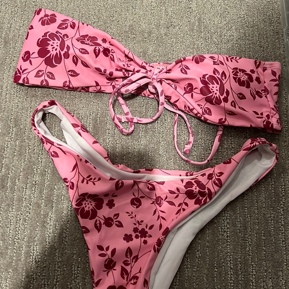 pink bikini